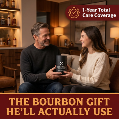 OakForge Charred Wooden Bourbon Glass™