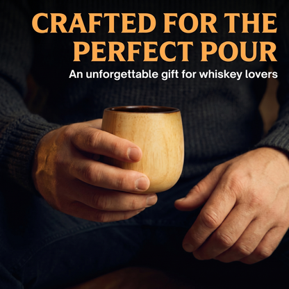 OakForge Charred Wooden Bourbon Glass™
